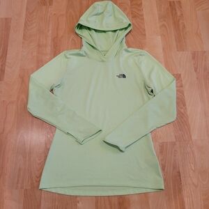 The North Face Women's Lime Green Hoodie Size Small
